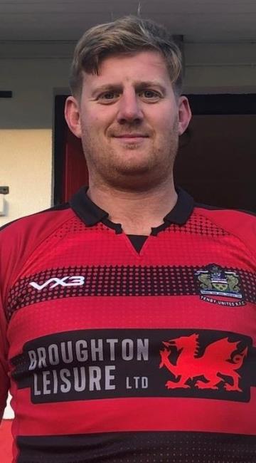 Dan Colley - another two tries for Tenby poacher